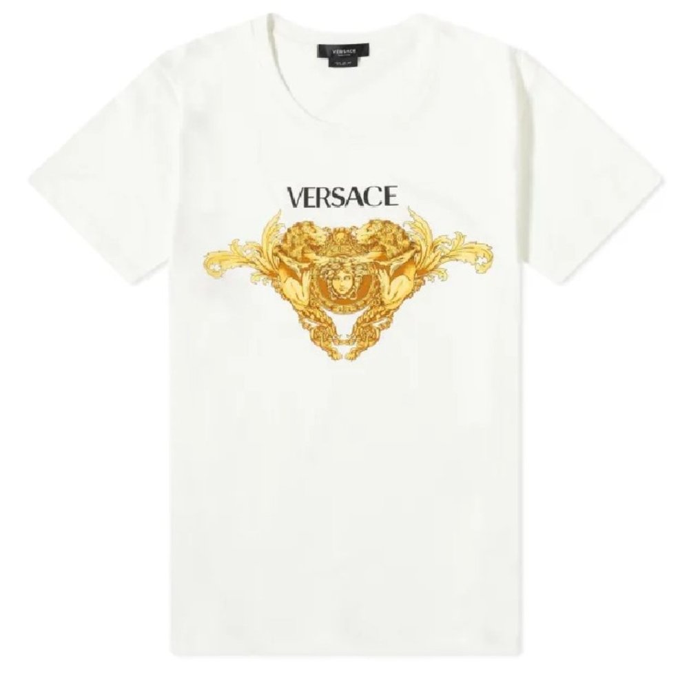 VERSACE BAROQUE LOGO TEE